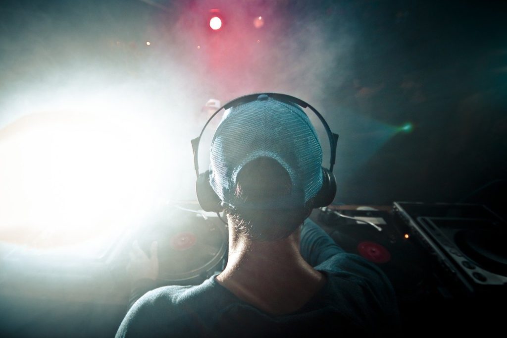 dj, music, headphones